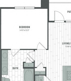 Henley Riverside Apartments A17.1 Floor Plan Henley Riverside Apartments A17.1 Floor Plan